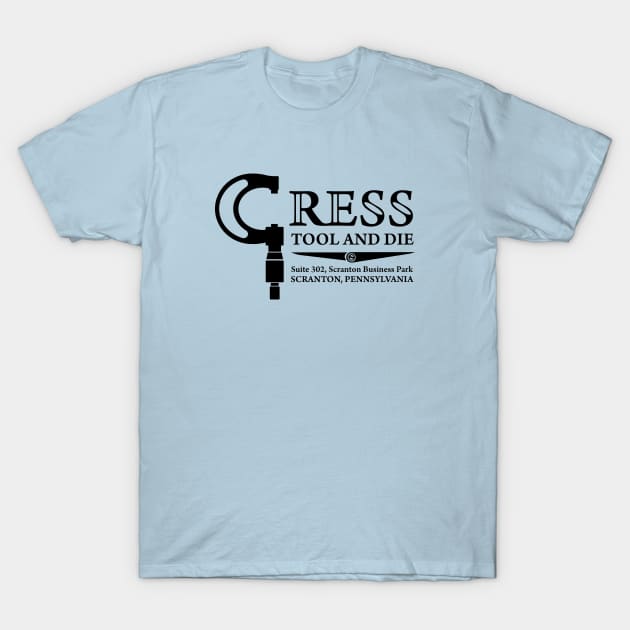 Cress Tool and Die T-Shirt by Screen Break